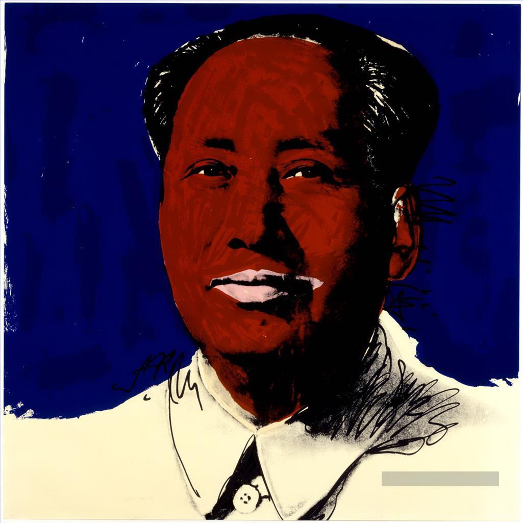 Mao Zedong 4 Andy Warhol Peintures à l'huile